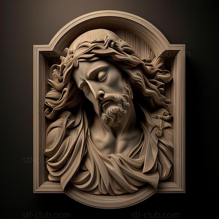 3D model st jesus (STL)